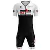High-Elastic Triathlon Cycling Bodysuit Men Women Quick-Dry Compression Jersey Road Mountain Bike Racing