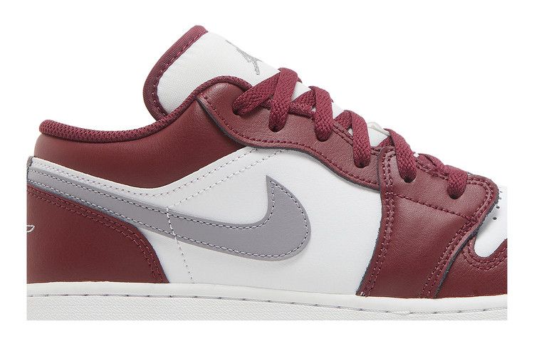 Kids' Sneakers Jordan 1 Low Bordeaux (GS) Cherrywood Red/Cement Grey/White