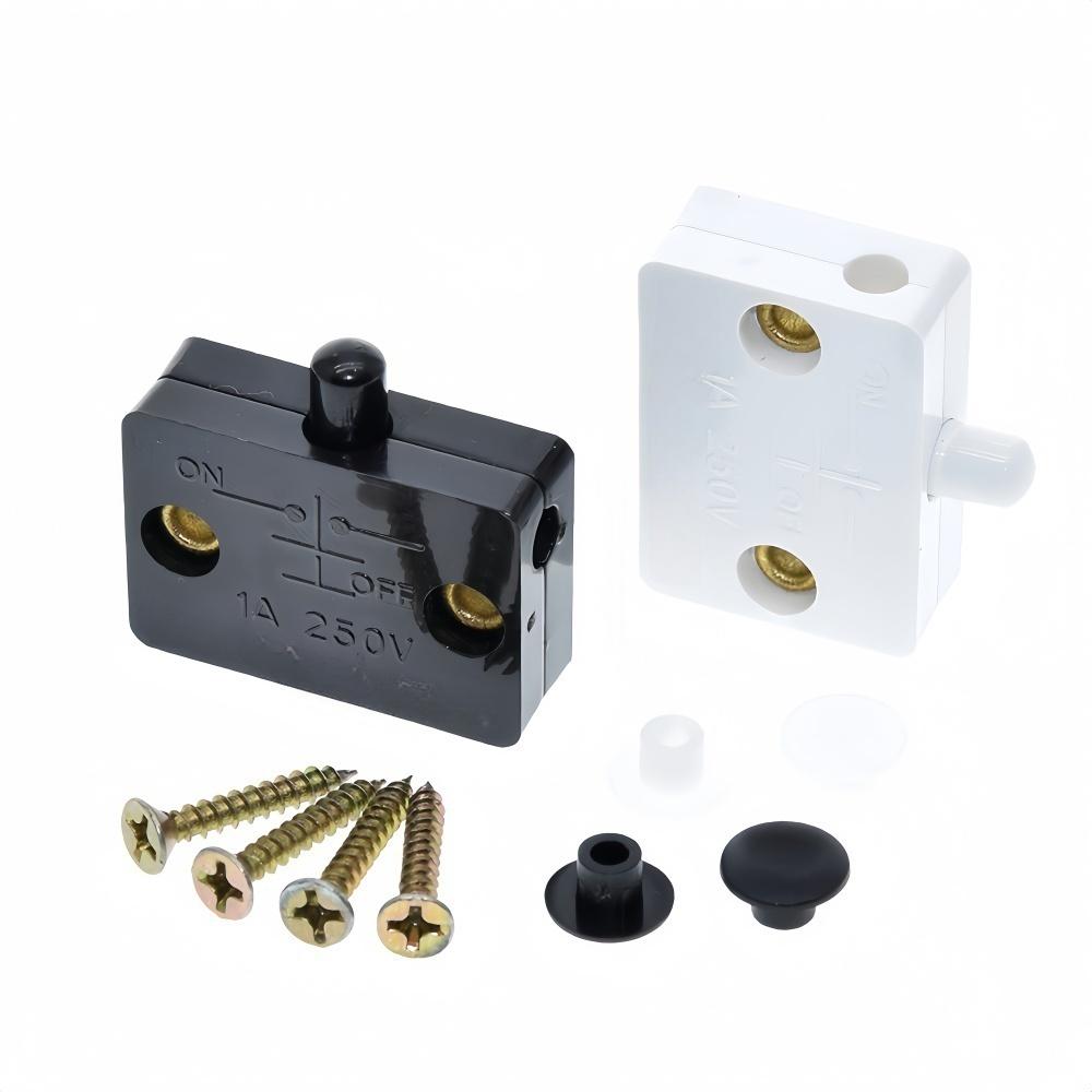 Closet Cabinet Light Switch Collision Press Sensing Automatic Reset Light Switch Smart Home Cabinet Door Light Control Switch