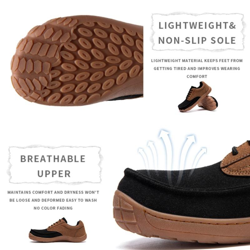 Zapatillas Deportivas para Correr de Punta Extra Ancha para Hombre Zapatillas Ligeras Antideslizantes Zapatos para Caminar al Aire Libre Planos Mocasines para Pies Anchos Talla Grande 46