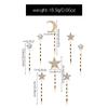 Sparkling  Star Moon Hair Clip Set For Girls Bridal Wedding Headpieces Hair Pins  Jewelry Hair Accessories