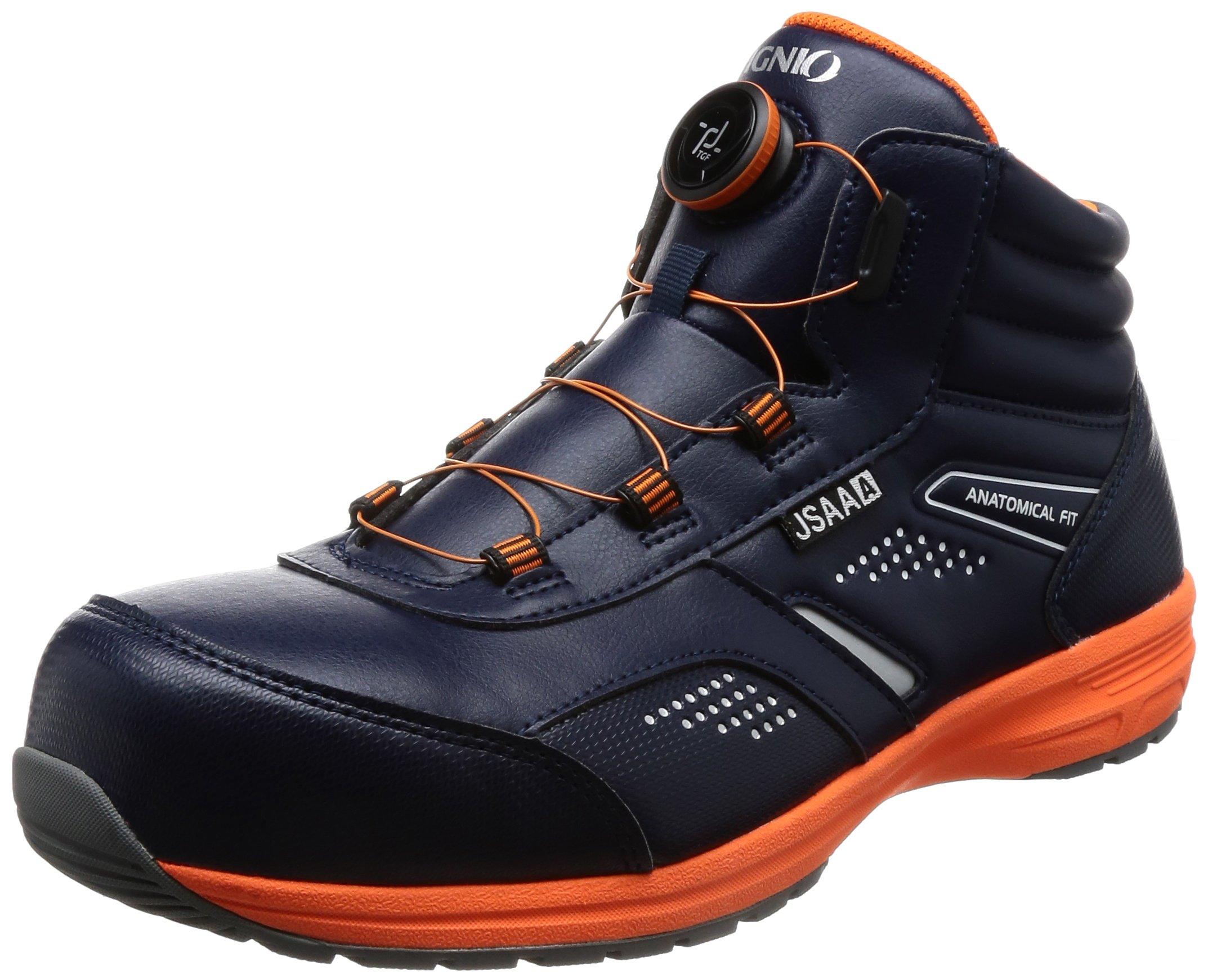 

Рабочая обувь Ignio JSAA Тип A Диск TGF Размер (Защитные сапоги), Сертифицированный, Средний тип, Эксплуатируемый, IGS1058TGF, Темно-синий, 27.5 см, 3.5E