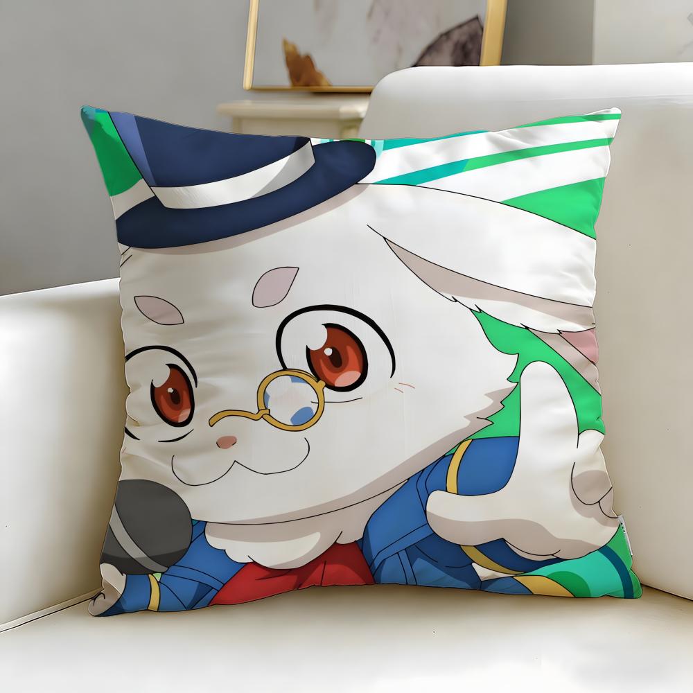 Action Anime ShangriLa Frontier Kissenbezug Weich Leicht zu Waschen Kissenhülle Vielseitig für Sofa Bett Reise und Büro