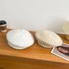 Winter Knit Wool Berets Hat for Women Outdoor Warm Crochet Octagonal Cap Korean Solid Color Painter Artist Hats