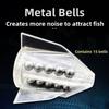 5pcs Insert Tube Inline Lure Rattles 5Pcs Fishing Lure Accessories  For Freshwater Fishing