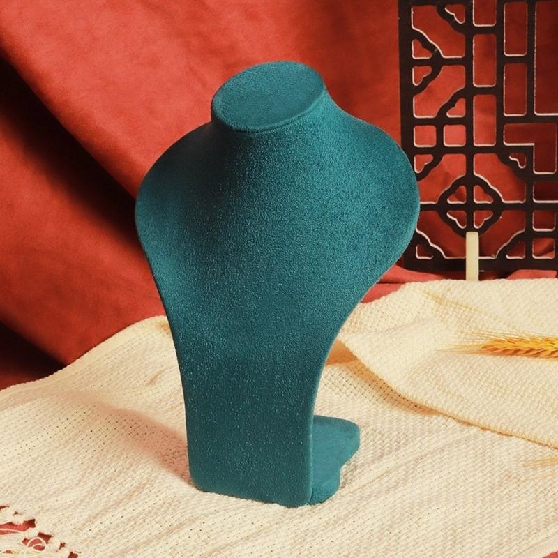 Multifuntional Jewelry Display Solution Jewelry Holder Fabric Texture Jewelry Set Stand for Various Accessory Types