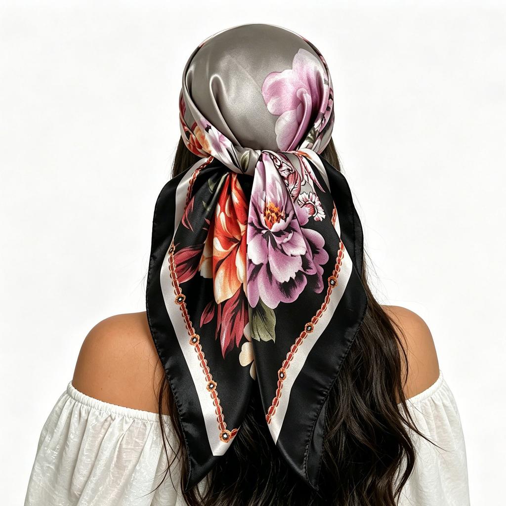 Printed Shawls and Scarves Collection: Women’s Headscarves, Silk Scarves, Large Scarves and Fashionable Headwraps