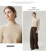 Women's Autumn/Winter Round Neck Pure Cashmere Knit Sweater