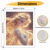 Disney Oil Painting Kit Canvas Princess Magic DIY Home Decor GiftPerfect Artwork