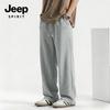 JEEP SPIRIT Men's Heavyweight Loose Fit Straight Leg Joggers