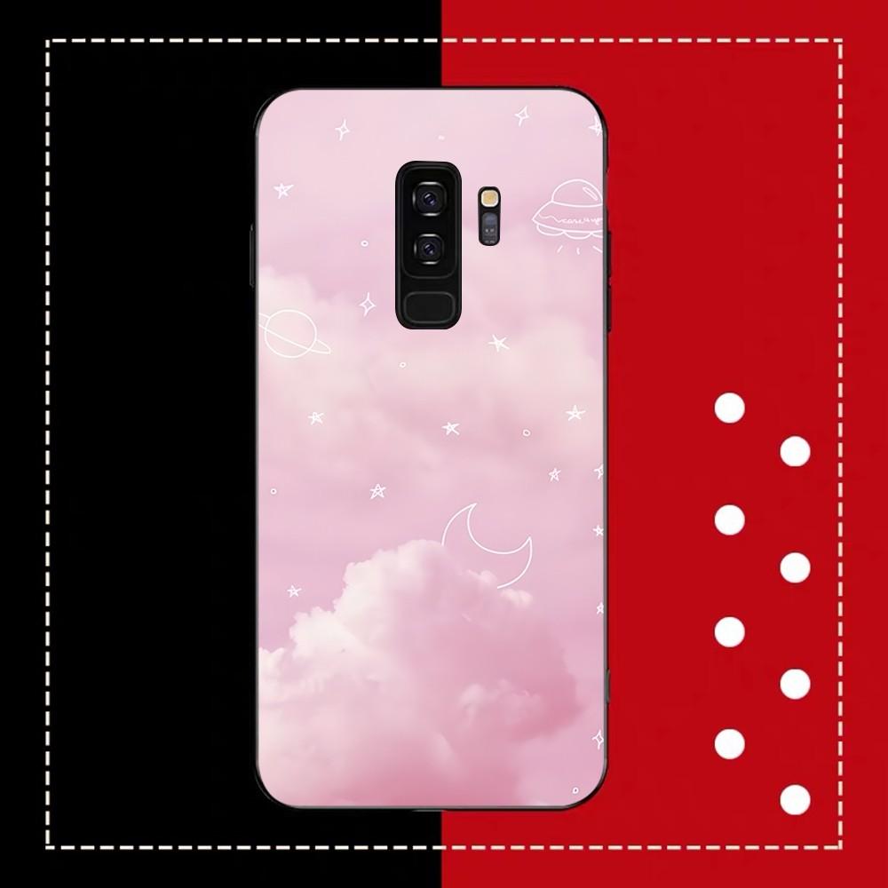 Sweet Sky Pink Cloud Phone Case For Samsung Note 8 9 10 20 pro plus lite M 10 11 20 30 21 31 51 A 21 22 42 02 03