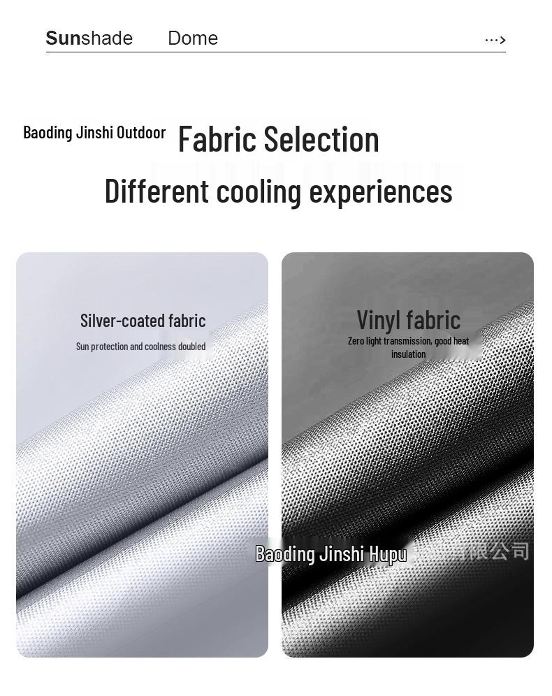 Windproof Blackout Spherical Dome Camping Tent - Extra Large Multi-Person Space, Sun Protection, Waterproof