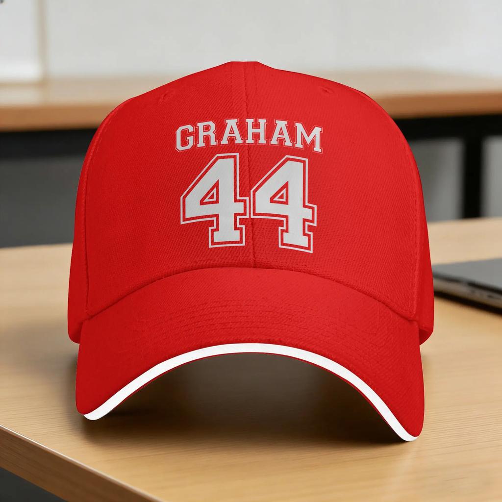 Briar U Hockey Garret Graham Baseball Cap Summer Casual Trucker Hat For UnisexTeens Outdoor Sports Sun Baseball Caps