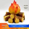 Battery-Powered Resin LED Night Light: Simulated Charcoal Flame Atmosphere Lamp - Ideal for Christmas Gifts & Scene Props