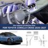 For Toyota Corolla Cross 2026 2027 Car Interior Protection Film Dashboard Screen Gear Shift Transparent Sticker Anti-scratch.
