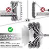 Stainless Steel Grill Cleaning Brush Bristle Free Heavy Duty Grill Scraper Safe Design Durable Grill Grate Cleaner Maintenance