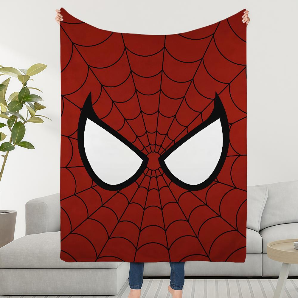 

Blanket Throw Super Cosy Plush Living M-ManS S-SpiderS-ES Room Sofa Couch Childish Logo Birthday Gifts 75cmx90cm
