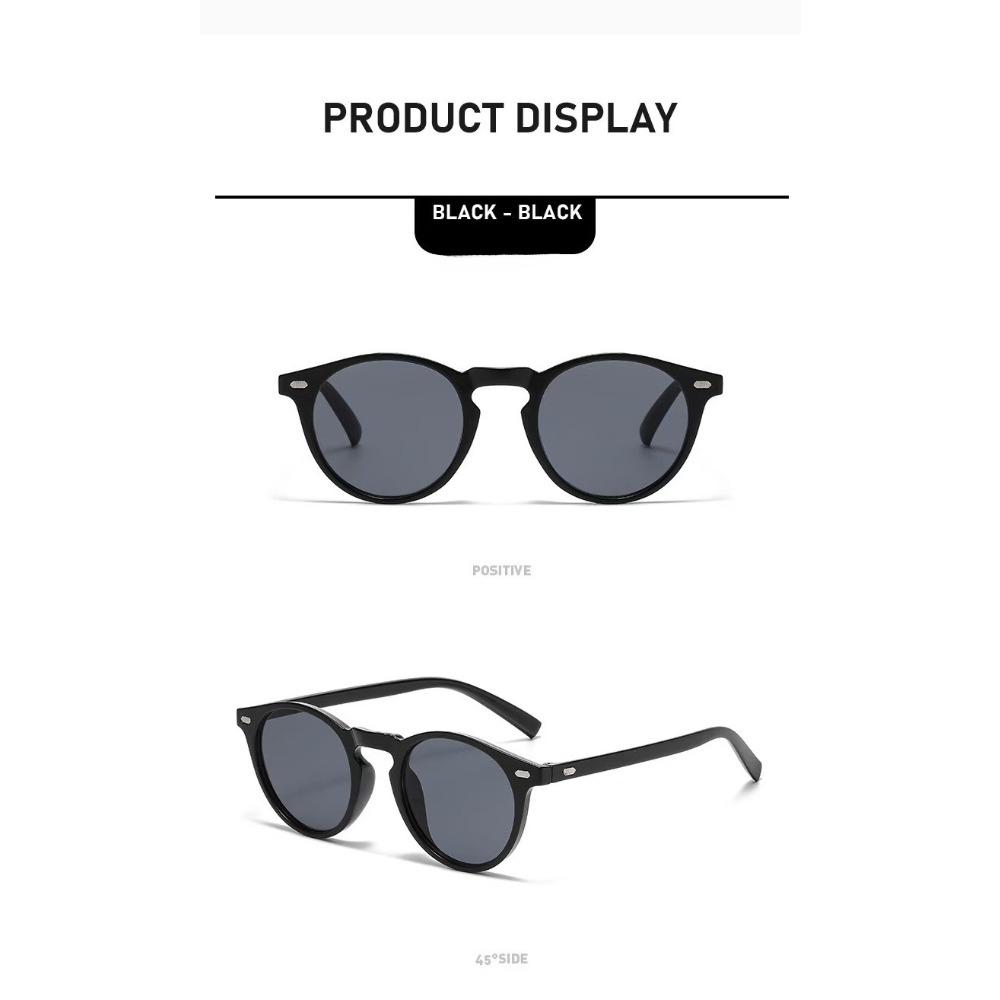 Korean Oval Frame Myopia Sungllasses Outdoor Sports Fishing Cycling Driving Sunscreen Near Sight Sunglasses for Women Men -4.0