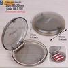 7-Day Round Petal Pill Box: Compact 7-Grid Medicine Organizer for Travel