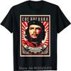 Maglietta Che Guevara Maglietta Cubana Ribelle Rivoluzione Guerrigliera Cotone Top Magliette T-shirt Fitness Maglietta Casual Maglietta Oversize Girocollo