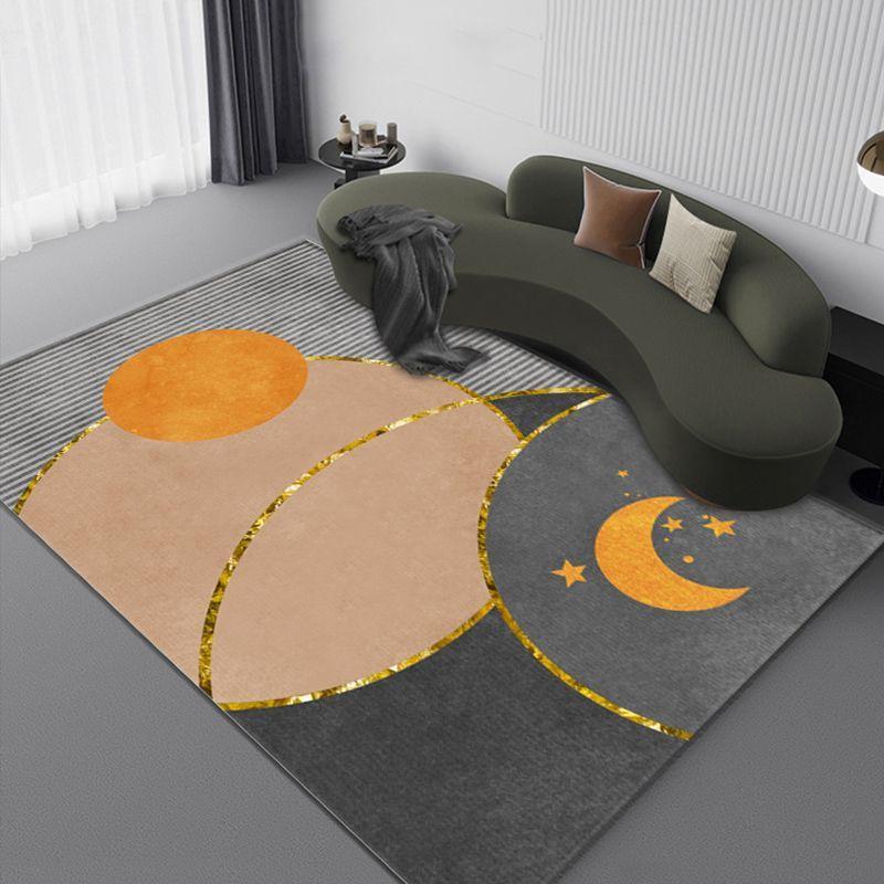 Modern Minimalist Striped Carpet Light Luxury Living Room Anti-slip Mat Home Use Bedside Decoration Rug Bedroom Entrance Terrace