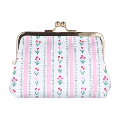 Sunstar Stationery Clasp Sunny Spring B S2330946 Pouch, Purse, Day, Pattern,