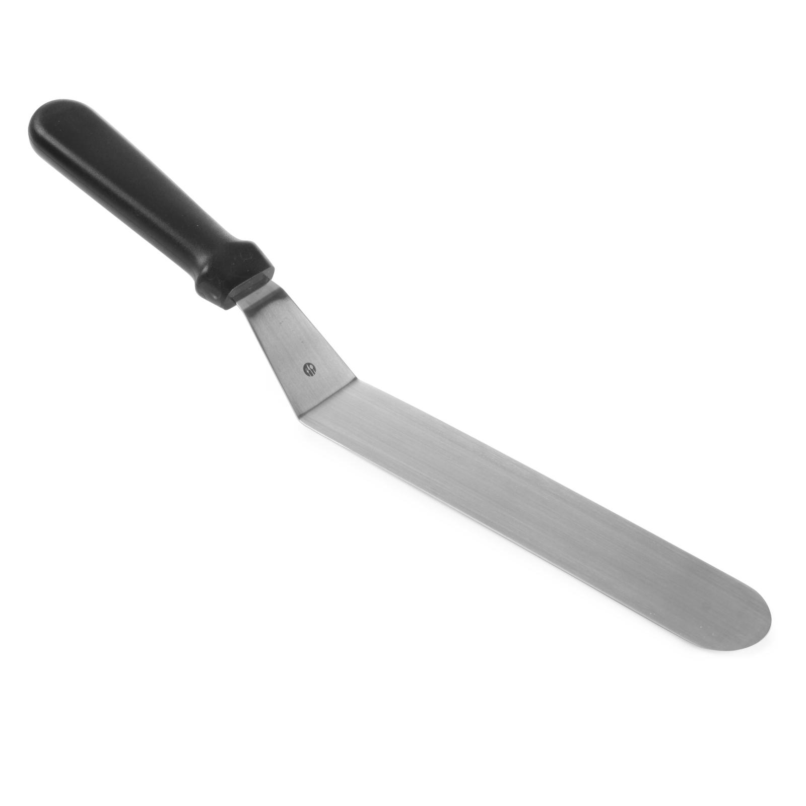 Schmaler Edelstahl-Winkelgrillspatel 254mm Hendi 855683