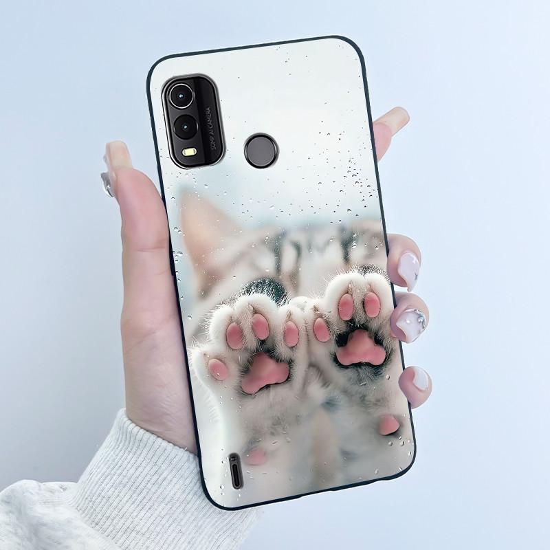 Phone Case For Nokia G11 Plus Matte Black Casing Soft Silicone Ultra Thin Slim Cover Aesthetic Luxury Cute Cool Boys Girls Shell