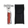Multifunctional Outdoor Survival Hammer Stainless Steel Wooden Handle Perfect Gift for Men Car Emergency Camping Use