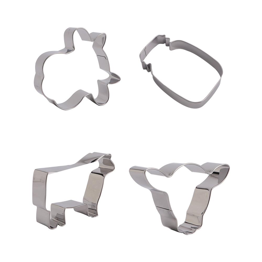 

Cute Durable Cow Pastry Fondant Cake Kitchen Tool Cutting Mold Cookie Cutter Biscuit Mould B