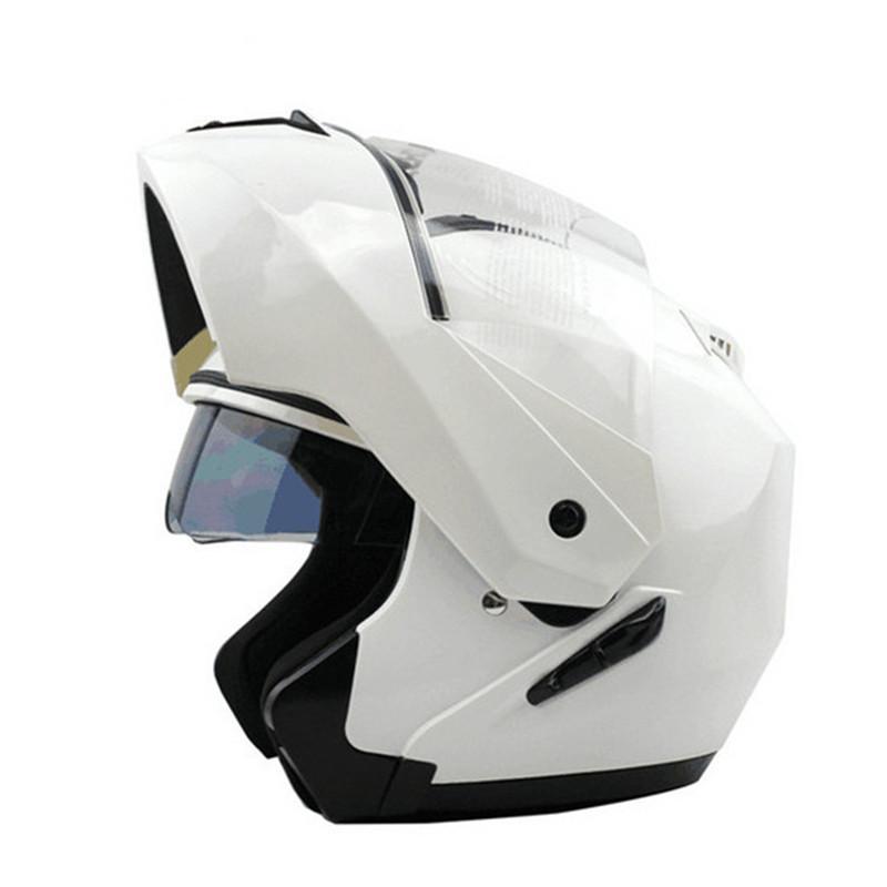 Latest DOT Approved Safety Modular Motorcycle Helmet Dual Lens Interior Visor Flip-Up Voyage Racing Helmet for Motorcyclists