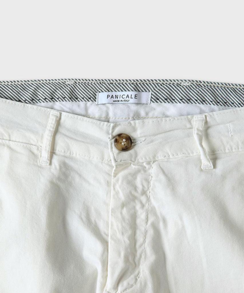 PANICALE Cotton Dyed Slim Fit Chino Pants [2 Colors]