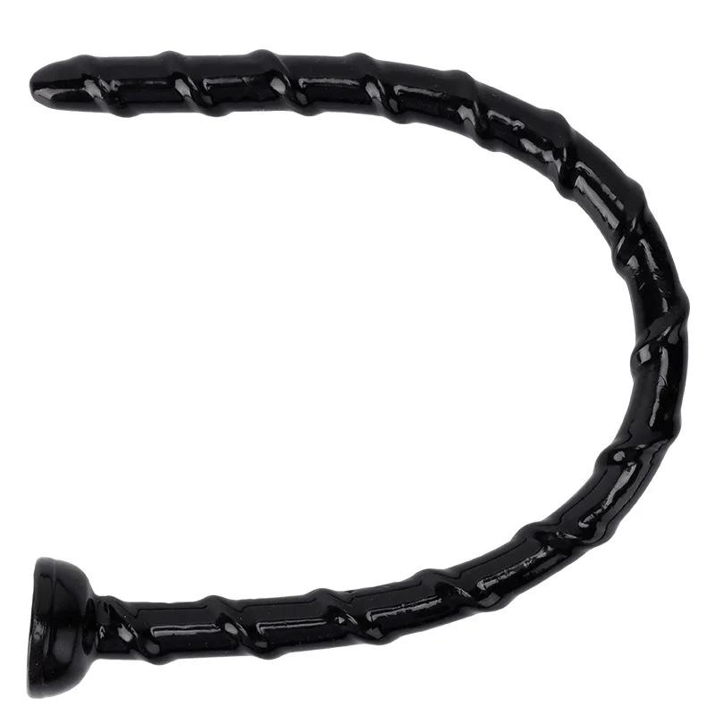 1PC 47cm Super langer Analplug Dildo aus weichem Silikon Butt Plug für weiblich männlich Homosexuell Masturbation Analsex Spielzeug Anus Dilatator Expander