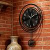 Modern Wall Clock Modern Clear Numbers Battery Operated Large Wall Clock Decorative For Bedroom Living Room Kitchen Bathroom
