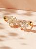 Minimalpiercing 14K Dreaming Flower Piercing Earrings