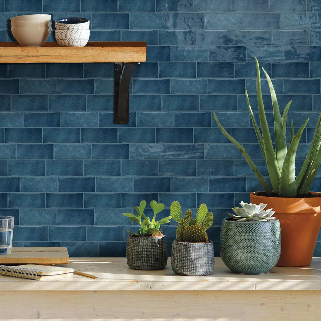 3D self-adhesive wall stickers, waterproof and easy to clean, suitable for kitchen, bathroom, living room, dining room, etc.