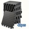 20/48pcs EVA Foam Mat, Non-Slip Interlocking Exercise Mats for Home Gym, Yoga, and Pilates – Locking Edge Design, Shock Absorption, Fitness Floor Pads