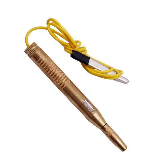 Automotive Circuit Tester Body Test Quick Vehicle 6V/12V/24V Copper Pen Light for Wiring