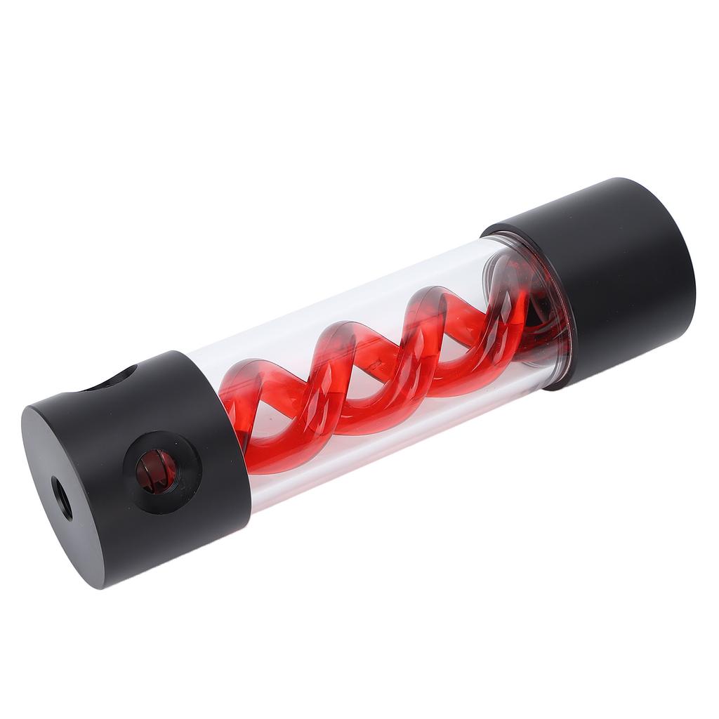 Reservoir Water Cooling 200mm Acrylic 4 Hole G14 Thread Cylindrical Water Cooling Tank for Computer