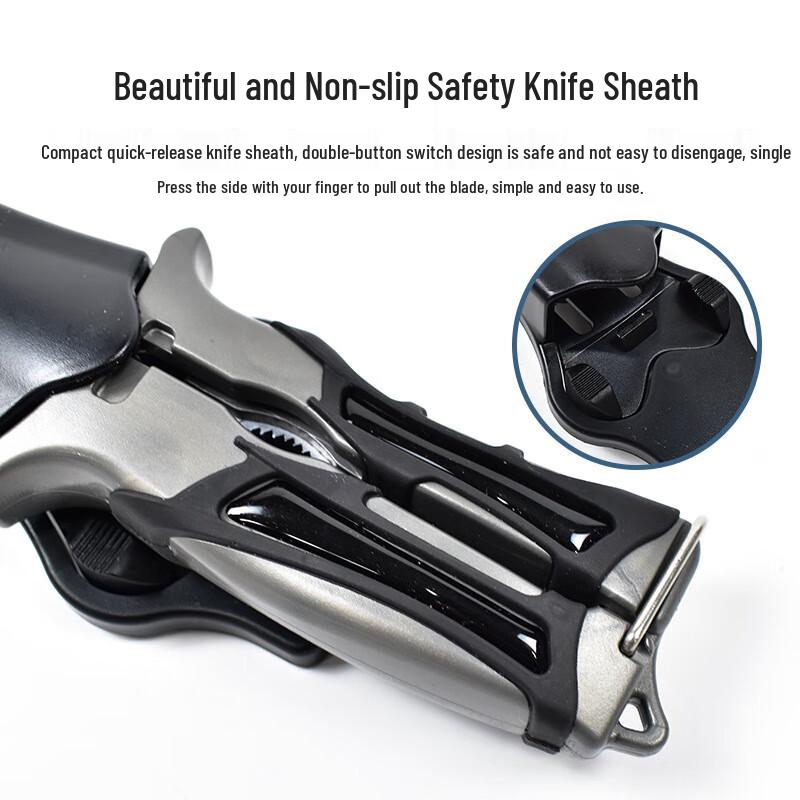 Multi-functional Water Rescue Rope Cutter & Scissors