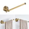 Copper Wall Mounted Tissue Holder Copper Single Towels Rail Rod Toilet Paper Roll Dispenser Bathroom Accessory