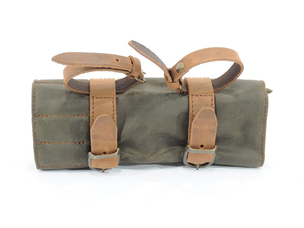 LONGRIDE Heritage Tool Bag CUS125WKHA Roll, Khaki,