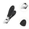 Curved Nail Clippers Fingernail Cutter Pedicure Tool Anti Splashing Wide Opening Trimming