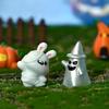 Mini Halloween Cute Resin Figurines Various Cartoon Designs Fine Workmanship For Desktop Party Micro Landscape Decor