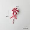 Festive Oversized Candy Cane Tree Ornaments - Creative Christmas Pendants