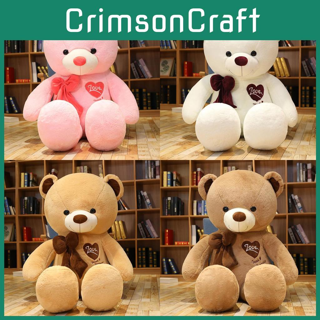 Bear Plush Teddy Toy Stuffed Animal Pillow Soft Long Festival Children Doll Gift