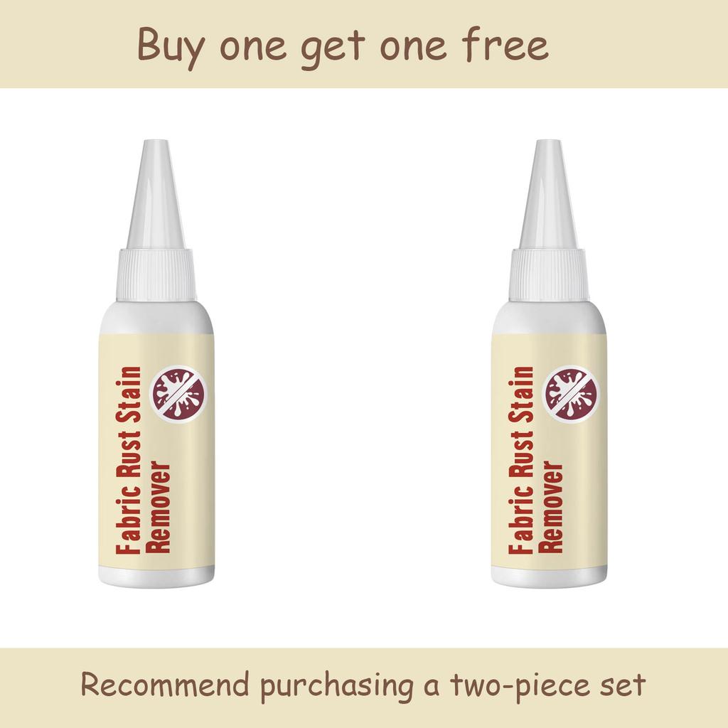 Waterless Fabric Rust Stain Remover Effective Clothing Cleaning Decontamination Agent for Removal of Rust Marks on Clothes