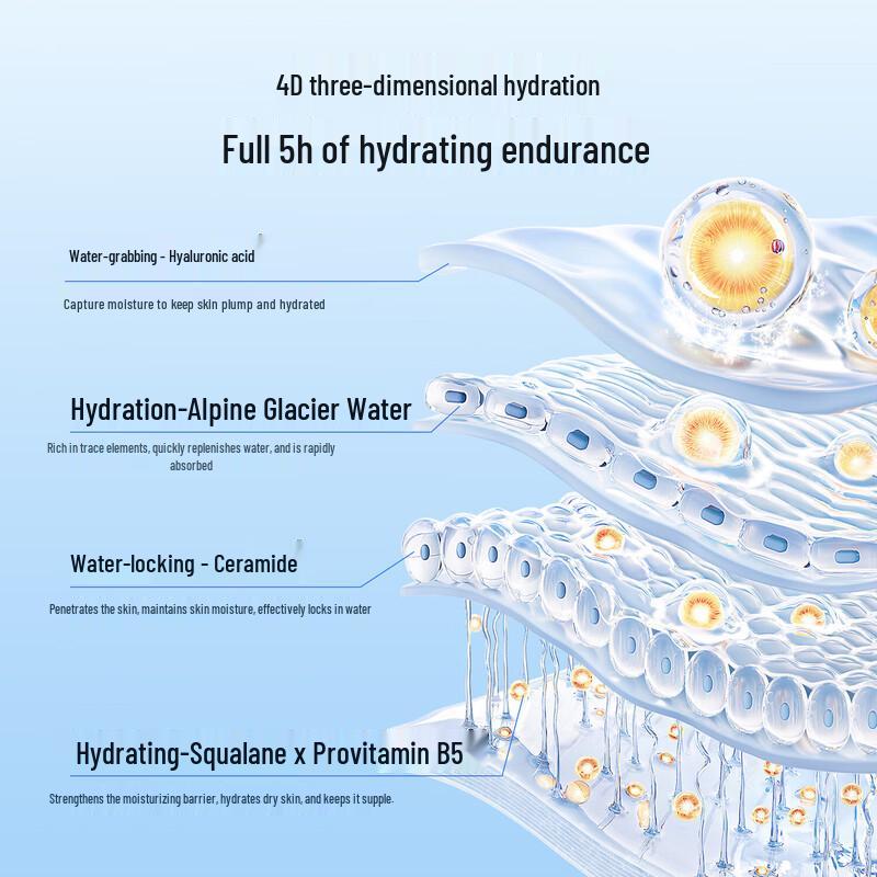 Water Secret Glacier Mineral Hydrating Cream (3 X 50g)