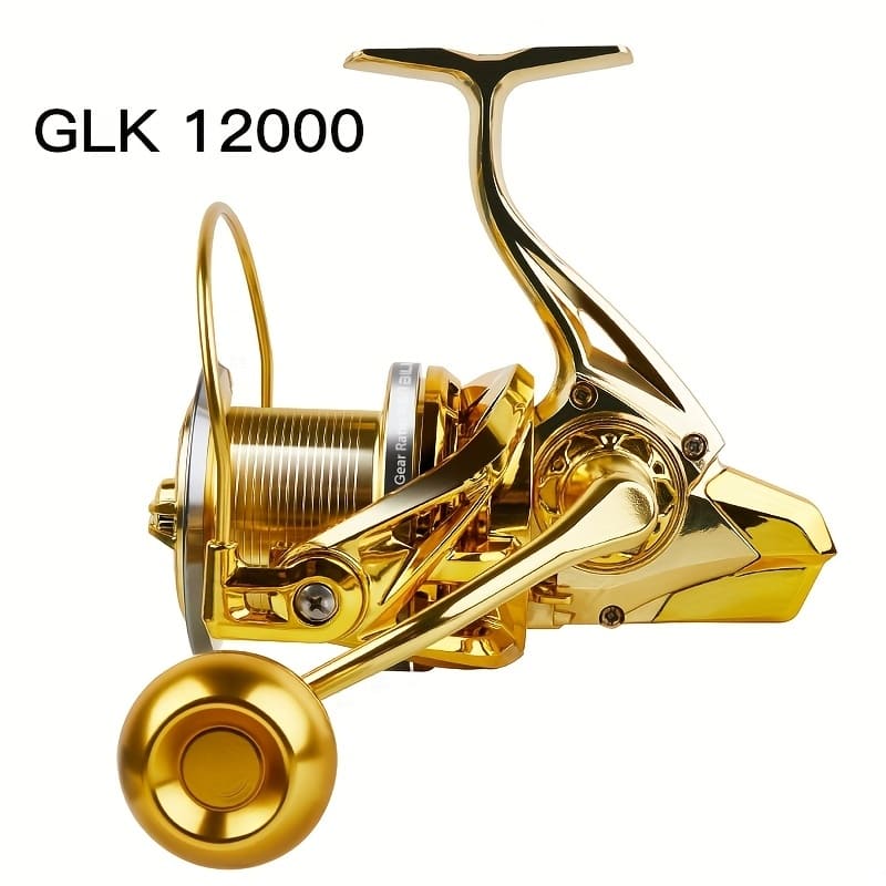 Spinning Reel Surf Fishing High Speed Gear Ratio 4.8:1 Two-hand Grip Ultra Smooth and Powerful Suitable for Saltwater Offshore and Freshwater