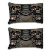 Timeless Skull 3d Duvet Quilt Cover With Pillow Case Reversible Bedding Set For Stylish Interiors